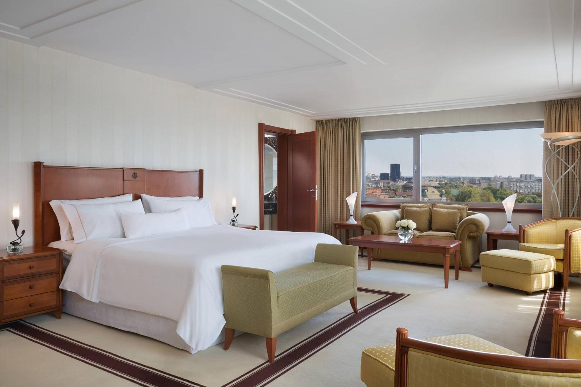 The Westin Zagreb Hotel Exterior photo A suite at the hotel
